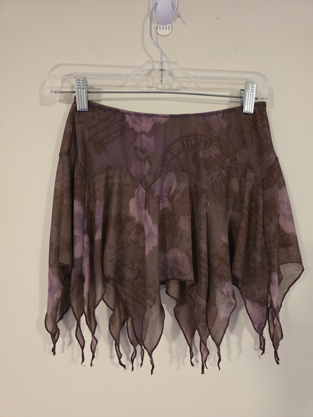 Kimchi Blue Y2K Fairy Grunge Mesh Handkerchief Minu Skirt Urban Outfitters